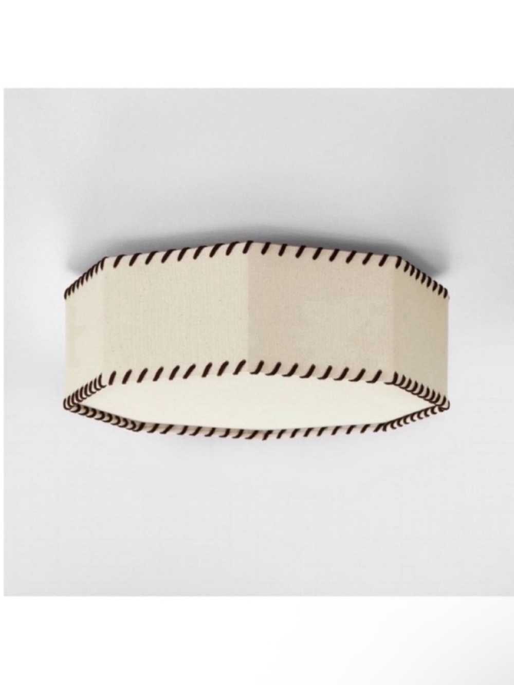 NWT Whipstitch Flush Mount - Threshold designed with Studio McGee